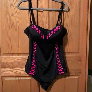 Torrid Bathing Suit with built in bra